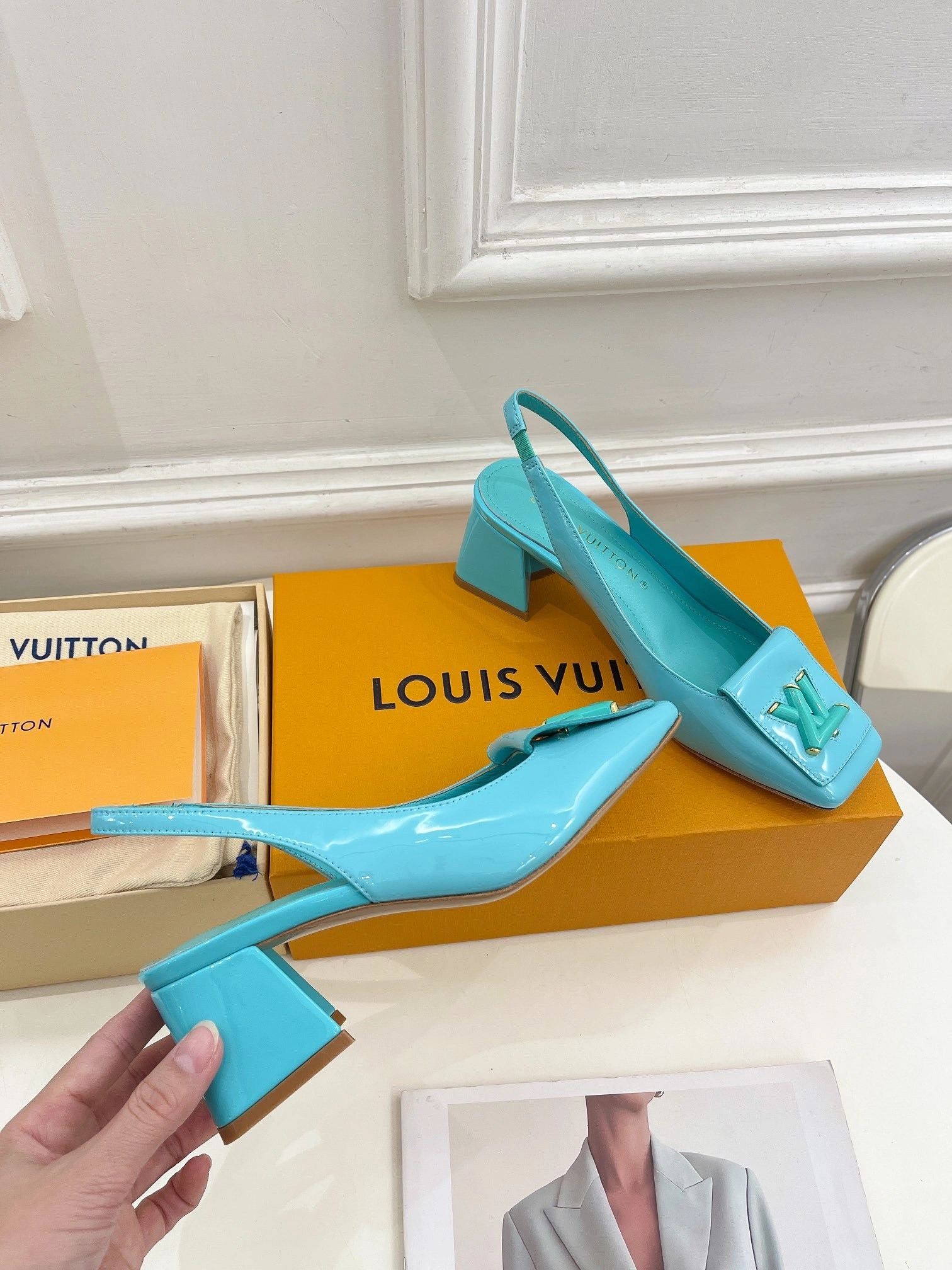 &COCO— 1AB0VB 5.5cm Heel height item:C-X158B1690